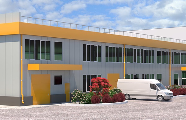 Проект производственного корпуса, Ульяновск